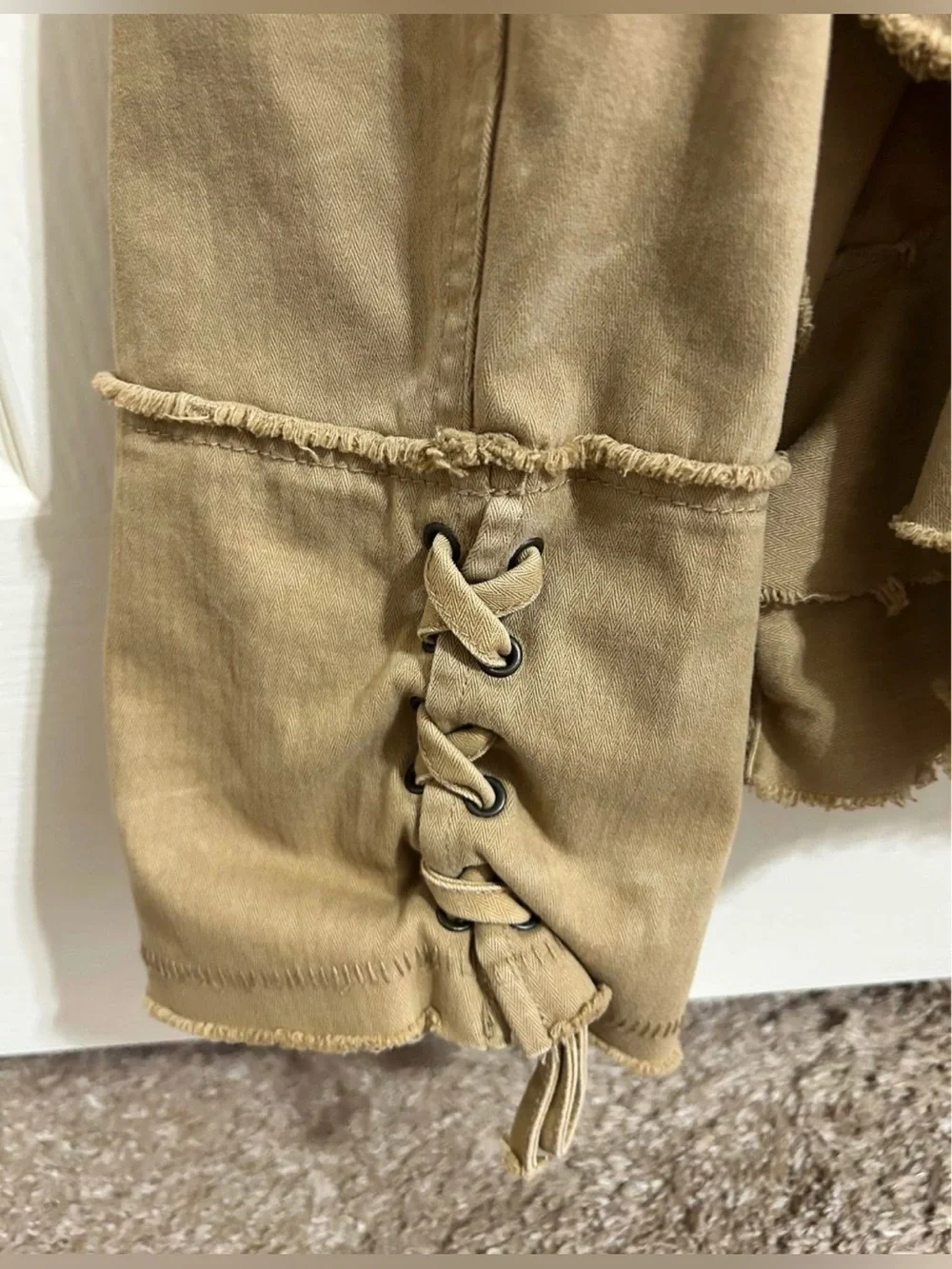 Free People ruffle jacket - Picture 6 of 12